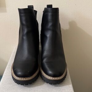 Dolce Vita Black Ankle Boots